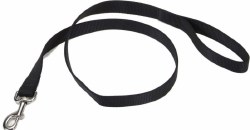 1 inch x 6ft Lead Black