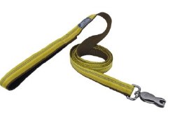 Reflective Leash With Scissor Snap 5/8 inch x 6 inch GoldenRod
