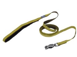 Reflective Leash 1 inch x 6 inch With Scissor Snap GoldenRod