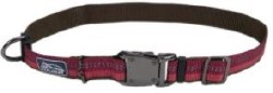 Coastal 1 inch x 18-26 inch Adjustable Collar Berry Large