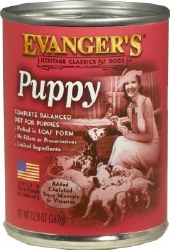 Evanger's Classic Recipes Complete Puppy Canned Wet Dog Food 12.8oz