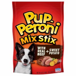 Pup-Peroni Mix Stix Beef with Sweet Potato, Dog Treats, 5.6oz