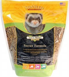 Sunseed Vita Prima Ferret, Small Animal Food, 3lb