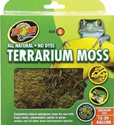 Zoo Med Lab All Natural Terrarium Moss, Large, 15-20 Gallon