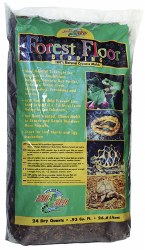ZooMedLab Forest Floor Natural Cypress Mulch Reptile Bedding 24 Quart