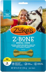 Zuke's Z-Bone with Apples Mini 18 Count Dental Dog Treats