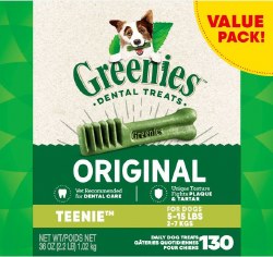 Greenies Dental Orignal Tennie 130 Count