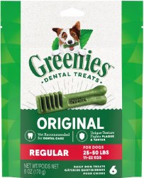 Greenies Dental Orignal Regular 6 Count