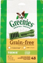 Greenies Grain Free Treats 5-15lb 43 Count