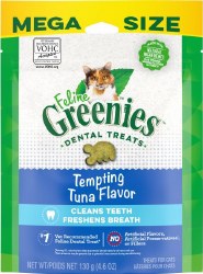 Greenies Feline Dental Treats Tuna 4.6oz