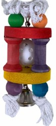 A&ECage Wiffle Ball in Solitude Bird Toy