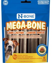 N Bone Cheeseburger Mega 6ct