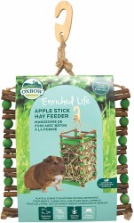 Oxbow Enriched Life Apple Stick Hay Feeder, Small Animal Toy