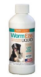 Durvet WormEze Dewormer Liquid for Dogs and Cats 8oz