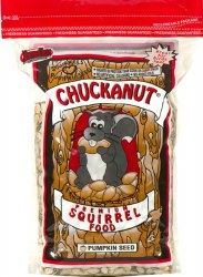 Chuck A Nut Pumpkin Seeds Premium Squirrel Diet wild Bird Food 3 lbs