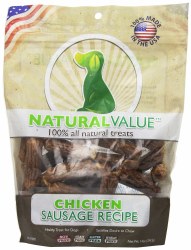 Soft Chew Chicken Sausages14oz