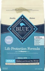 Blue Buffalo Life Protection Adult Formula Small Bite Chicken & Brown Rice Recipe Dry Dog Food 15lb