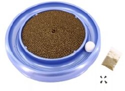 Coastal Turbo Scratcher, Cat Toy