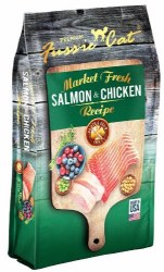 Fussie Cat Premium Market Fresh Salmon & Chicken Recipe Cat Food, 2lb