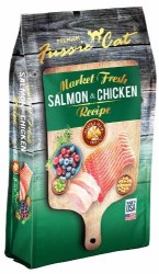 Fussie Cat Salmon and Chicken, Dry Cat Food, 4lb