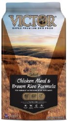 Victor Select Chicken Meal and Brown Rice, Dry Dog Food, 40lb