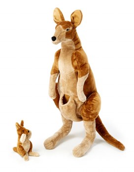 M&amp;D KANGAROO AND JOEY PLUSH