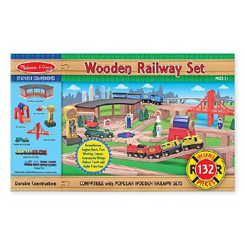 M&amp;D WOODEN RAILWAY