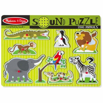 ZOO ANIMALS SOUND PUZZLE