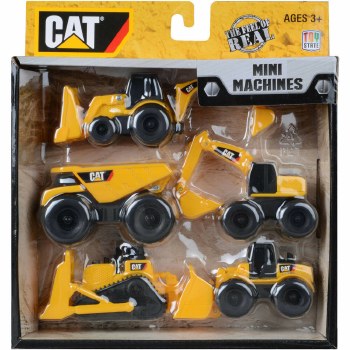 CAT MINI MACHINES 5PACK