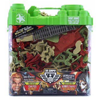 THE CORPS ARMY PLAYSET 104PCS
