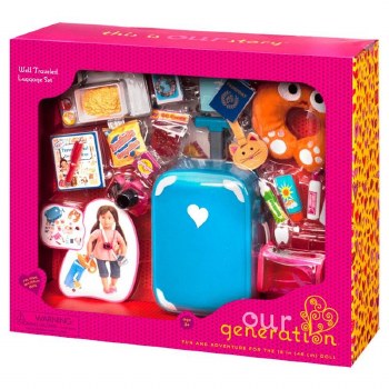 OUR GEN WELL TRAVELED LUGGAGE