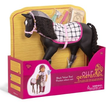 OUR GEN BLACK VELVET FOAL