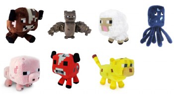 MINECRAFT 7" ANIMAL PLUSH