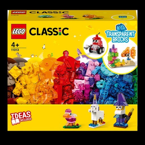 11013 CREATIVE TRANSPA BRICKS