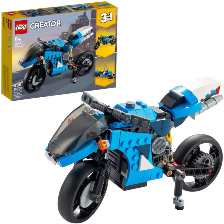 31114 CREATOR 3 IN 1 SUPERBIKE