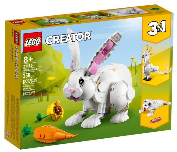 31133 LEGO  WHITE RABBIT