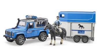 BR LAND ROVER POLICE HORSE BOX