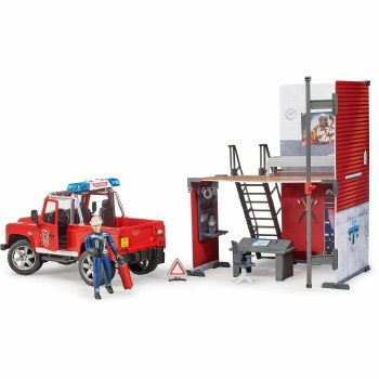 BWORLD FIRE STATION PLAYSET