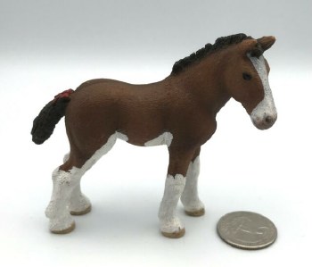 13810 SCHLEICH CLYDESDALE FOAL