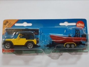 1658 SIKU JEEP W/ BOAT