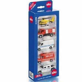 SIKU 5 RESCUE VEHICLE GIFT SET