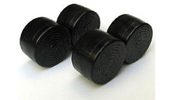 20 ROUND BALES - BLACK