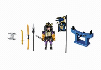 4789 SAMURI WITH WEAPON STAND