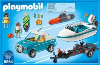 6864 PLAYMOBIL SPEEDBOAT