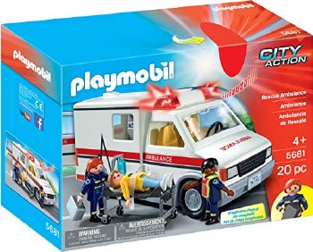 70049 PM AMBULANCE WITH FLASHN