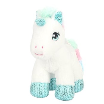 UNICORN 13CM STANDING PLUSH