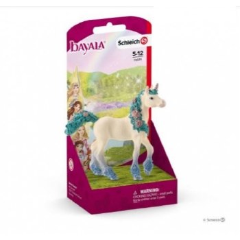70591 SCH FLOWER UNICORN FOAL