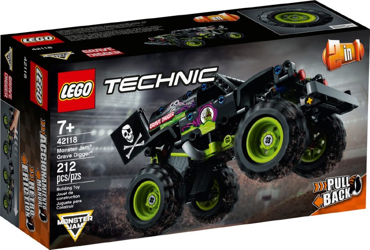 42118 MONSTER JAM GRAVE DIGGER