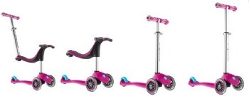 GLOBBER EVO 5IN1 DEEP PINK