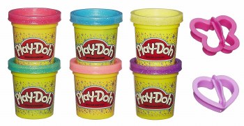 PLAY-DOH SPARKLES 6 PACK